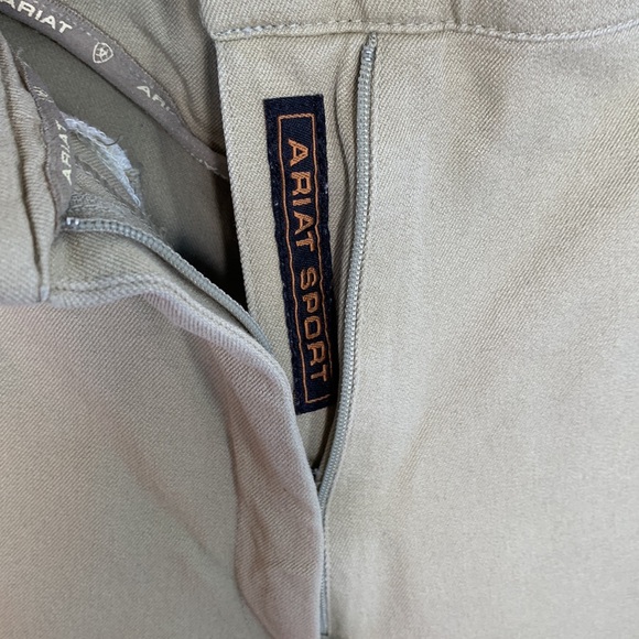 Ariat Men's Tan Breeches with Patch Pants size 36R - Picture 7 of 9